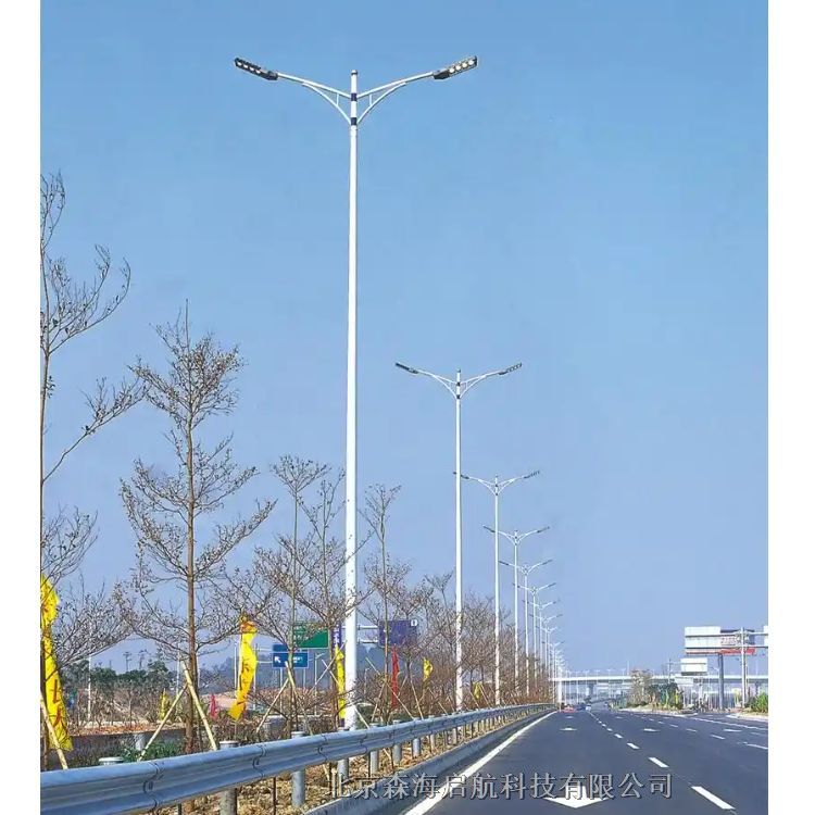 8米LED高光效路燈廠家價格 森海啟航供應(yīng)室外照明燈具公司